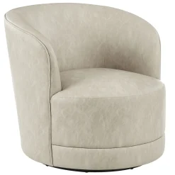 New Sawyer Swivel Chair, Grey Discount Accent Chairs