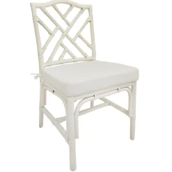 Discount Set Of 2 Grace Mitchell Dana White Rattan Dining Chair Gift Selection Dining Chairs & Benches