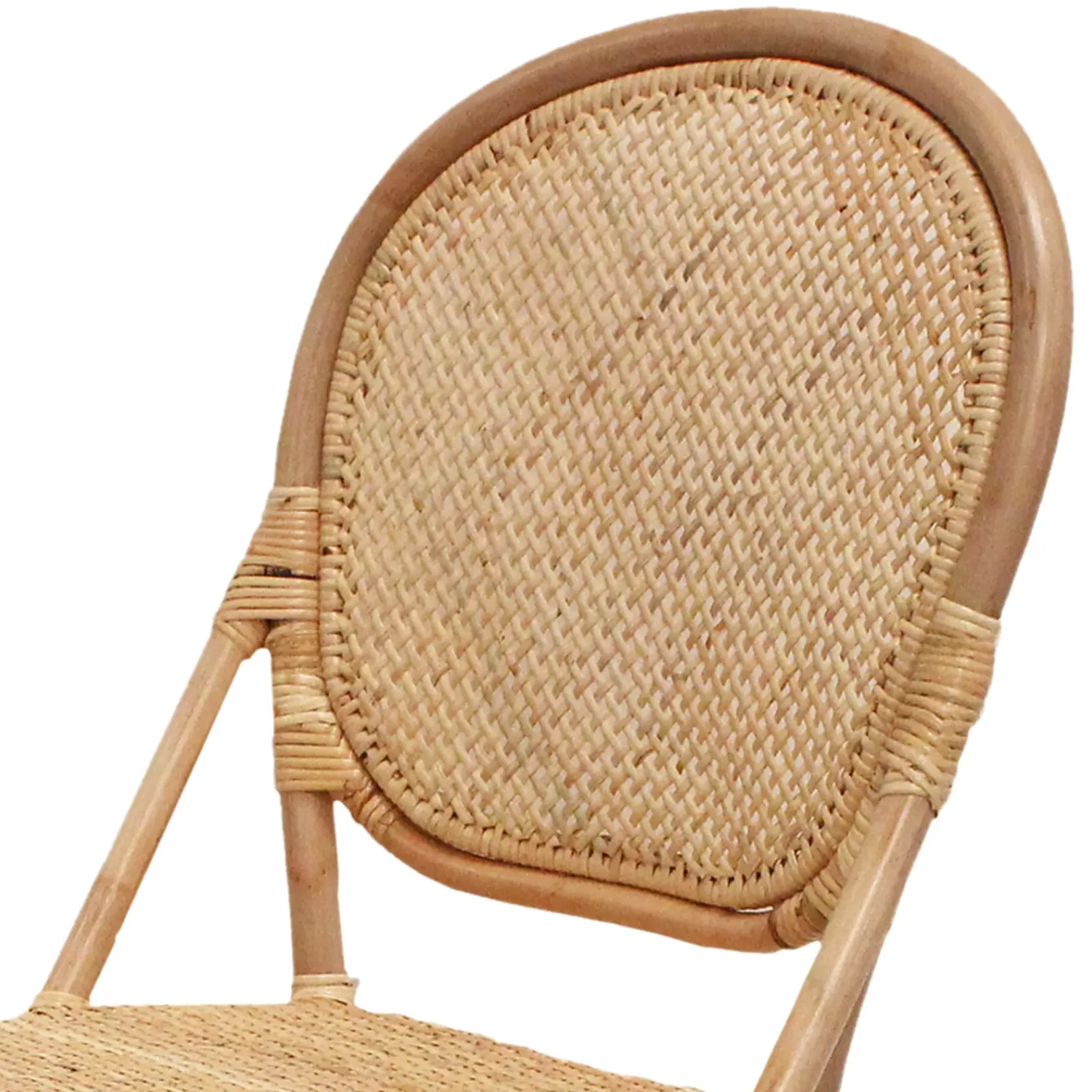 Clearance Set Of 2 Indah Rattan Bistro Dining Chairs Low Price Dining Chairs & Benches