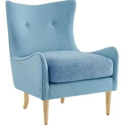 Clearance Tessa Sherpa Seat Armchair Discount Accent Chairs