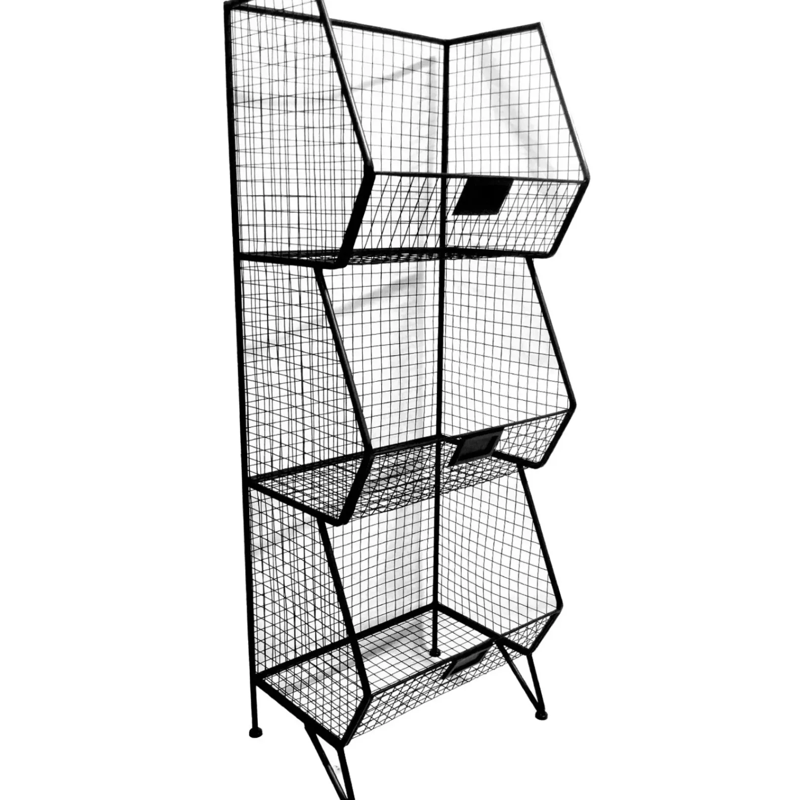 New 3-Tier Mesh Shelf Online Discount Baker'S Racks & Bar Carts