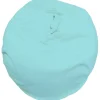 Outlet Tiny Dreamers Kids Plush Bean Bag, Aqua Cheaper Ottomans & Poufs