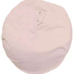 Tiny Dreamers Kids Plush Bean Bag, Pink Less Expensive Ottomans & Poufs