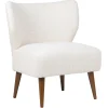 Tracey Boyd Beckett Boucle Accent Slipper Chair Opening Sales Accent Chairs