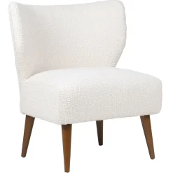 Tracey Boyd Beckett Boucle Accent Slipper Chair Opening Sales Accent Chairs