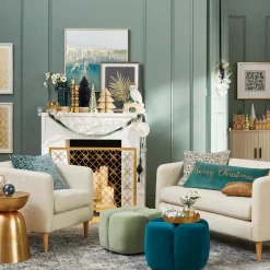 Discount Tracey Boyd Sage Ottoman Flash Sale Ottomans & Poufs