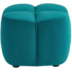 Best Tracey Boyd Teal Ottoman Gift Selection Ottomans & Poufs