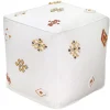 New Tribal Embroidered Pouf, 18 Less Expensive Ottomans & Poufs