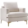 Tribeca Ivory Accent Chair Promotion Accent Chairs
