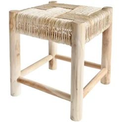 New Ty Pennington Abaca Stool Clearance Ottomans & Poufs