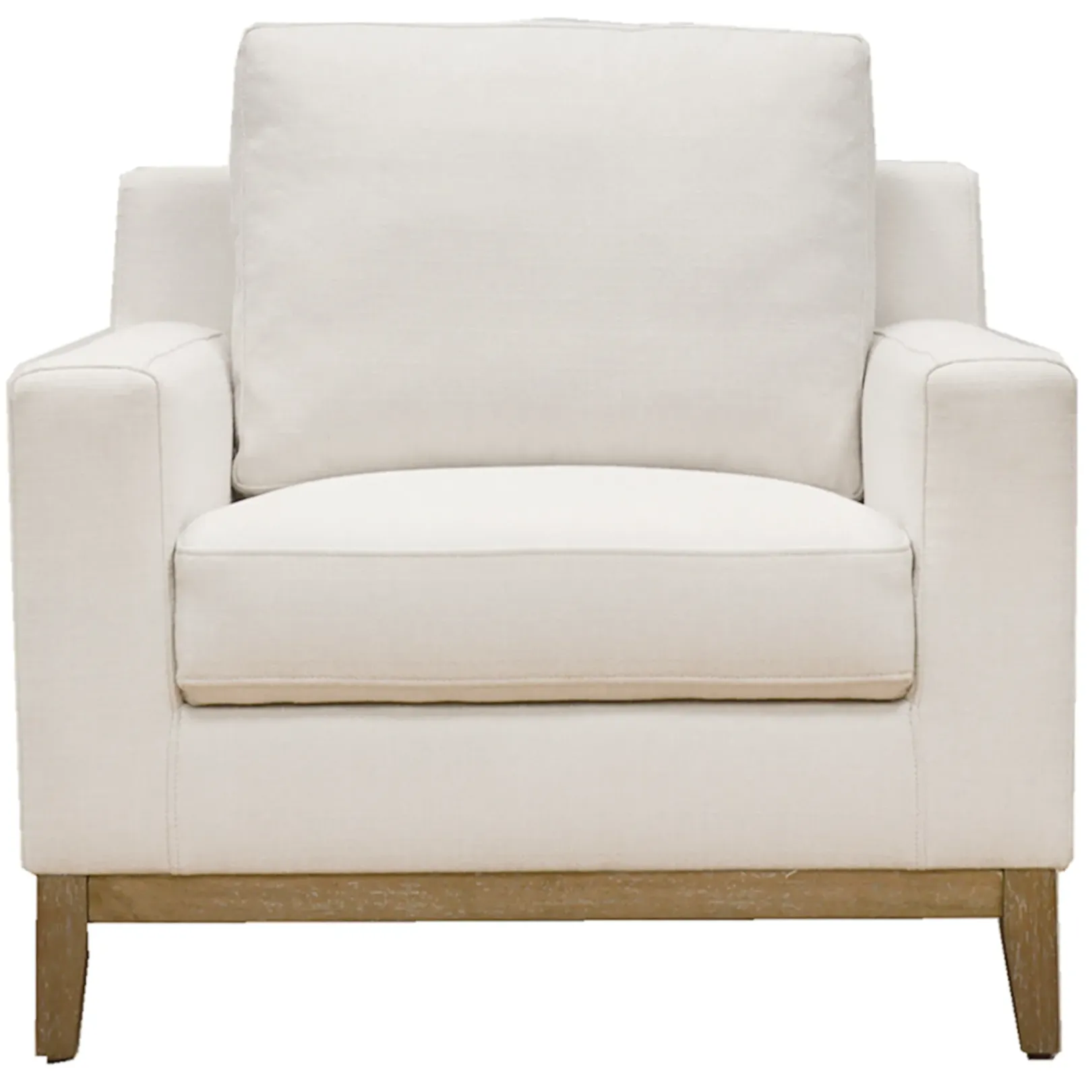 New Ty Pennington Knox Upholstered Wooden Accent Chair Discount Accent Chairs