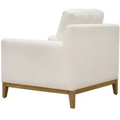 New Ty Pennington Knox Upholstered Wooden Accent Chair Discount Accent Chairs