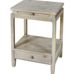 Sale Ty Pennington Newport Driftwood Accent Table Premium Accent Tables