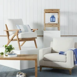 Discount Ty Pennington Wooden Arm Chair Good Quality Accent Chairs