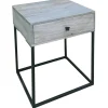 New Whitewashed Nightstand Discount Online Accent Tables