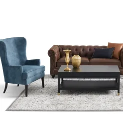 Discount Witney Wingback Chair Bargain Sale Accent Chairs