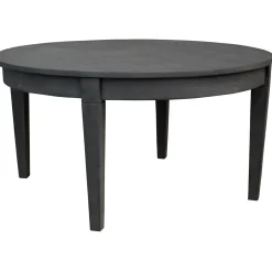 New Wooden Slat Round Coffee Table Online Discount Coffee & End Tables