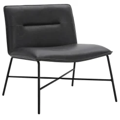 Sale Zoey Accent Chair, Black Cheaper Accent Chairs