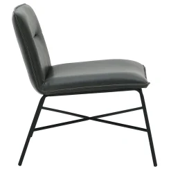 Sale Zoey Accent Chair, Black Cheaper Accent Chairs