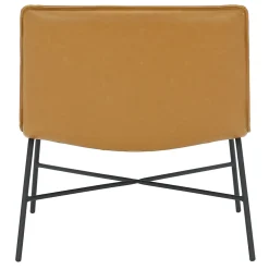 Online Zoey Accent Chair, Camel Exquisite Gifts Accent Chairs