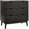 Zuri 3-Drawer Cabinet Exquisite Gifts Bedroom