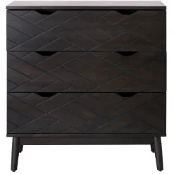 Zuri 3-Drawer Cabinet Exquisite Gifts Bedroom