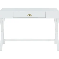 Clearance Adelaide Desk, White Opening Sales Office