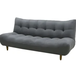 Sale Arya Grey Fabric Tufted Sofa Bed Bargain Sale Sofas & Settees & Loveseats