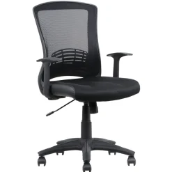 Online Enzo Black Adjustable Office Chair Less Expensive Office
