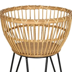 Best Found & Fable Bamboo Planter Stand, Medium Less Expensive Plant Stands