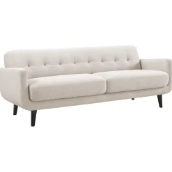 Outlet Hadley Tufted Back Sofa, Taupe Opening Sales Sofas & Settees & Loveseats